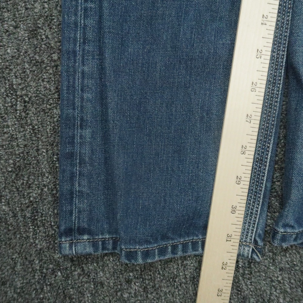 Diesel Jeans Mens 31x32 Blue Krooley Slim Carrot 5 Pocket Whiskered - Picture 9 of 13